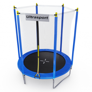 Батут DFC ULTRASPORT 6 ft с защитной сеткой - 1